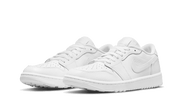 Kup oryginalne Air Jordan 1 Retro Low Golf Triple White DD9315-101 - widok z drugiego boku - Sneakersy