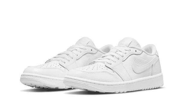 Air Jordan 1 Retro Low Golf Triple White - Kup oryginalne Air Jordan 1 Retro Low Golf Triple White DD9315-101 - widok z drugiego boku - Sneakersy