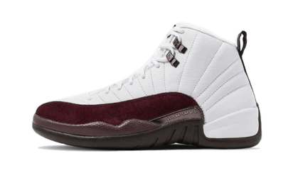 Air Jordan Air Jordan 12 Retro SP A Ma Maniére White Burgundy Crush czarny-biały - widok główny z boku | Saturaise.com