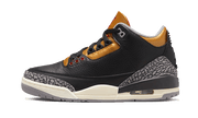 Air Jordan Air Jordan 3 Retro Black Cement Gold szaro-czarny - widok główny z boku | Saturaise.com