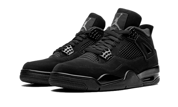 Air Jordan 4 Black Cat - Kup oryginalne Air Jordan 4 Black Cat - widok z drugiego boku - Sneakersy