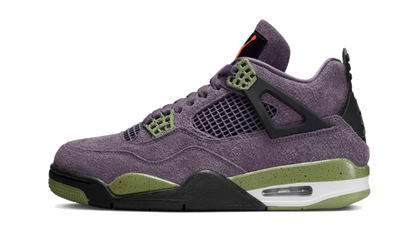 Air Jordan Air Jordan 4 Canyon Purple biały-zielony - widok główny z boku | Saturaise.com