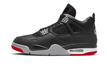 Air Jordan Air Jordan 4 Retro Bred Reimagined czarno-czerwony - widok główny z boku | Saturaise.com