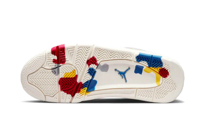 Buty Air Jordan Air Jordan 4 Sail Canvas - widok z przodu - Rozmiary EU