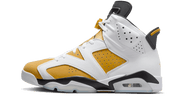Air Jordan Air Jordan 6 Retro Yellow Ochre czarny-biały - widok główny z boku | Saturaise.com