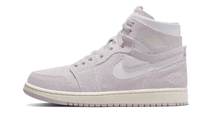 Air Jordan Air Jordan 1 High Zoom CMFT Light Mauve biały-szary - widok główny z boku | Saturaise.com