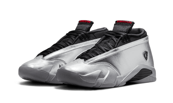 Air Jordan 14 Low Metallic Silver - Kup oryginalne Air Jordan 14 Low Metallic Silver - widok z drugiego boku - Sneakersy