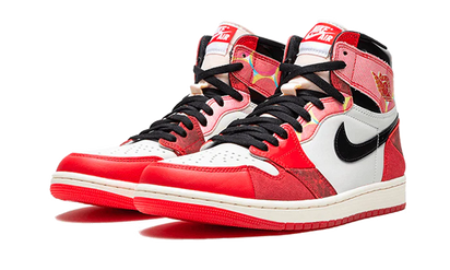 Kup oryginalne Air Jordan 1 High OG Spider-Man Across the Spider-Verse DV1748-601 - widok z drugiego boku - Sneakersy