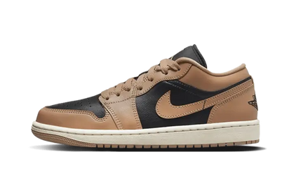Air Jordan Air Jordan 1 Low Desert czarny-biały - widok główny z boku | Saturaise.com