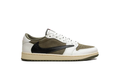 Air Jordan 1 Retro Low OG SP Travis Scott Medium Olive - widok z góry - Dostawa 24h - Darmowa wysyłka