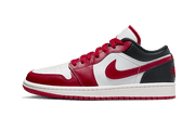 Air Jordan Air Jordan 1 Low Reverse Black Toe czerwono-czarny - widok główny z boku | Saturaise.com