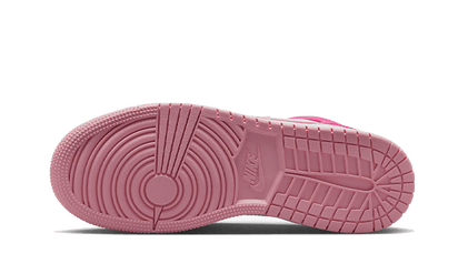 Buty Air Jordan Air Jordan 1 Mid Fierce Pink - widok z przodu - Rozmiary EU