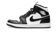 Air Jordan Air Jordan 1 Mid Panda czarno-niebieski - widok główny z boku | Saturaise.com
