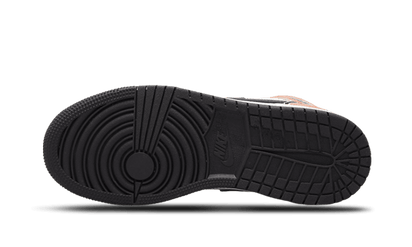 Buty Air Jordan Air Jordan 1 Mid SE Orange Suede - widok z przodu - Rozmiary EU