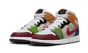 Kup oryginalne Air Jordan 1 Mid SE Patchwork DR6957-100 - widok z drugiego boku - Sneakersy