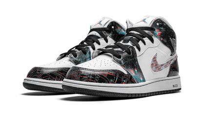 Kup oryginalne Air Jordan 1 Mid University Take Flight BQ6931-114 - widok z drugiego boku - Sneakersy