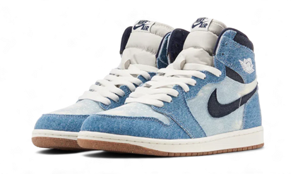 Kup oryginalne Air Jordan 1 Retro High OG Denim FQ2947-100 - widok z drugiego boku - Sneakersy