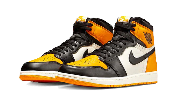 Air Jordan 1 Retro High OG Yellow Toe - Kup oryginalne Air Jordan 1 Retro High OG Yellow Toe 555088-711 - widok z drugiego boku - Sneakersy
