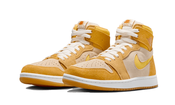 Air Jordan 1 Zoom CMFT 2 Sunshine - Kup oryginalne Air Jordan 1 Zoom CMFT 2 Sunshine FJ5743-700 - widok z drugiego boku - Sneakersy
