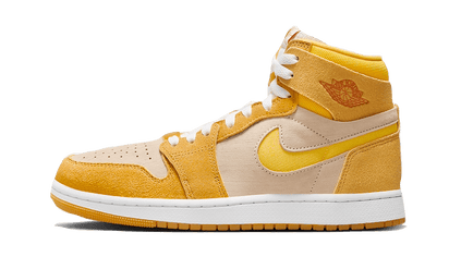 Air Jordan Air Jordan 1 Zoom CMFT 2 Sunshine biały-żółty - widok główny z boku | Saturaise.com