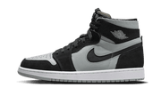 Air Jordan Air Jordan 1 Zoom CMFT Black Light Smoke Grey czarny-biały - widok główny z boku | Saturaise.com
