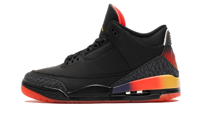 Air Jordan Air Jordan 3 Retro J Balvin Rio czarny-biały - widok główny z boku | Saturaise.com