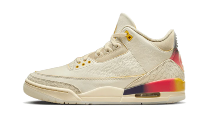 Air Jordan Air Jordan 3 Retro SP J Balvin Medellín Sunset biały - widok główny z boku | Saturaise.com