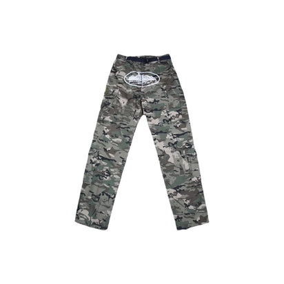 Bape Corteiz Guerillaz Cargos Dutty Camo - widok główny z boku - Streetwear