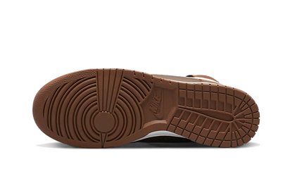 Buty Nike Dunk High Chocolate - widok z przodu - Rozmiary EU