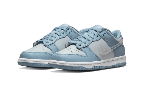 Dunk Low Clear Swoosh - Kup oryginalne Dunk Low Clear Swoosh DH9765-401 - widok z drugiego boku - Sneakersy