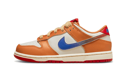 Nike Dunk Low Hot Curry Game Royal czarno-niebieski - widok główny z boku | Saturaise.com