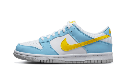 Nike Dunk Low Next Nature Homer Simpson biały-czerwony - widok główny z boku | Saturaise.com