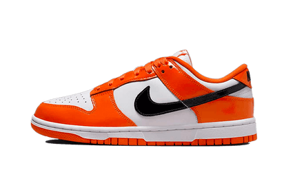 Nike Dunk Low Patent Halloween czarny-biały - widok główny z boku | Saturaise.com