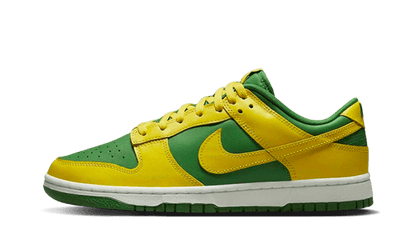 Nike Dunk Low Reverse Brazil biały-zielony - widok główny z boku | Saturaise.com