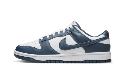 Nike Dunk Low Valerian Blue biały-czerwony - widok główny z boku | Saturaise.com