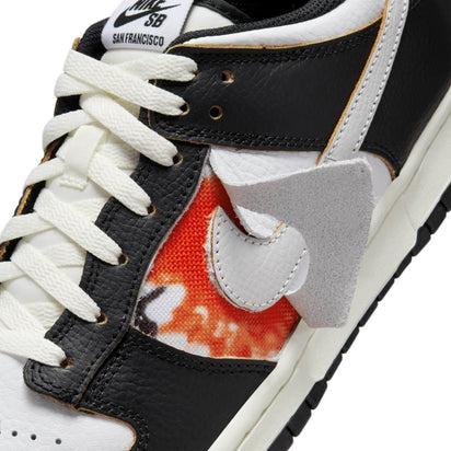 Kup oryginalne HUF x Nike SB Dunk Low "San Francisco" FD8775-001 - widok z drugiego boku - Sneakersy