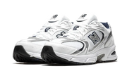 Kup oryginalne New Balance 530 White Grey Navy - widok z drugiego boku - Sneakersy