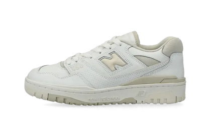 New Balance 550 White Beige biały-beżowy - widok główny z boku | Saturaise.com