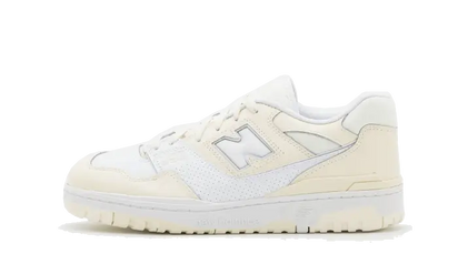 New Balance 550 Cream White biały-beżowy - widok główny z boku | Saturaise.com