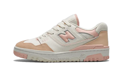 New Balance 550 White Pink Pastel biały-różowy - widok główny z boku | Saturaise.com