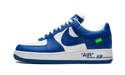 Nike Air Force 1 Low Louis Vuitton White Royal - widok główny z boku - Streetwear