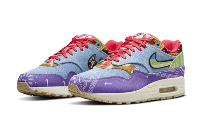 Kup oryginalne Air Max 1 Concepts Far Out (Special Box) DN1803-500 - widok z drugiego boku - Sneakersy