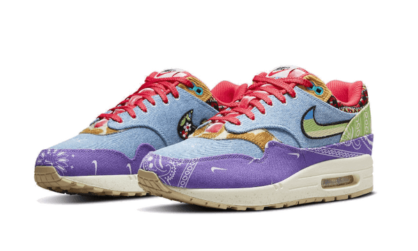 Air Max 1 Concepts Far Out (Special Box) - Kup oryginalne Air Max 1 Concepts Far Out (Special Box) DN1803-500 - widok z drugiego boku - Sneakersy