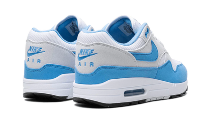 Buty Nike Air Max 1 White University Blue - widok z przodu - Rozmiary EU