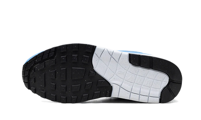 100% Oryginalne Air Max 1 White University Blue - widok z tyłu - 1099.00 PLN