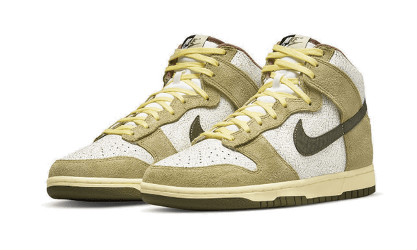Dunk High Retro Re-Raw Halloween (2021) - Kup oryginalne Dunk High Retro Re-Raw Halloween (2021) DO6713-300 - widok z drugiego boku - Sneakersy