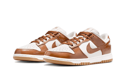 Kup oryginalne Dunk Low LX Brown Ostrich FJ2260-001 - widok z drugiego boku - Sneakersy