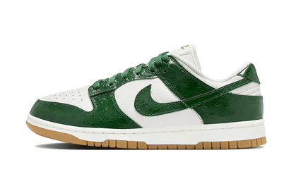Nike Dunk Low LX Gorge Ostrich czarny-biały - widok główny z boku | Saturaise.com