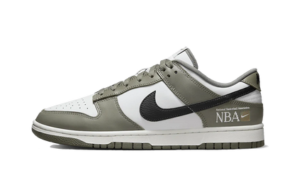 Nike Dunk Low NBA Paris czarny-biały - widok główny z boku | Saturaise.com