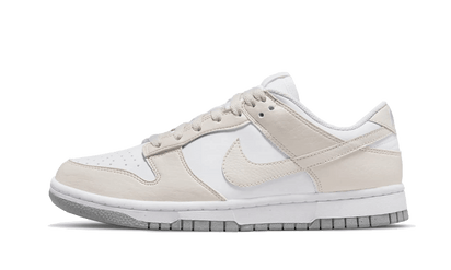 Nike Dunk Low Next Nature White Light Orewood Brown biały-czerwony - widok główny z boku | Saturaise.com